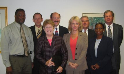 Photo of Chief Justice Toal and Georgetown County Judges