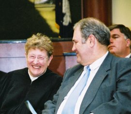 Photo of Chief Justice Toal and Judge Westbrook