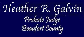 Heather R. GalvinLindsay A. Sutcliffe - Probate Judge - Beaufort County