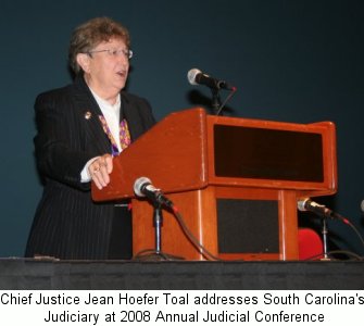 Photo of Chief Justice Jean Toal