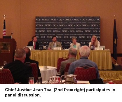 Chief Justice Jean H. Toal Participates in Panel Discussion