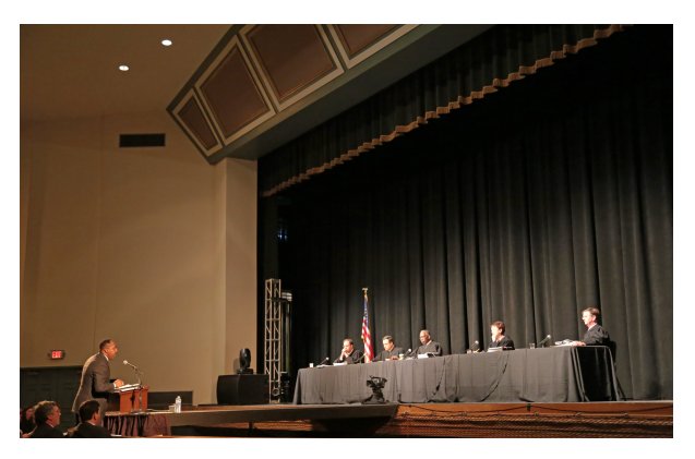 Photo of Supreme Court Hearing Arguments in Sumter, SC