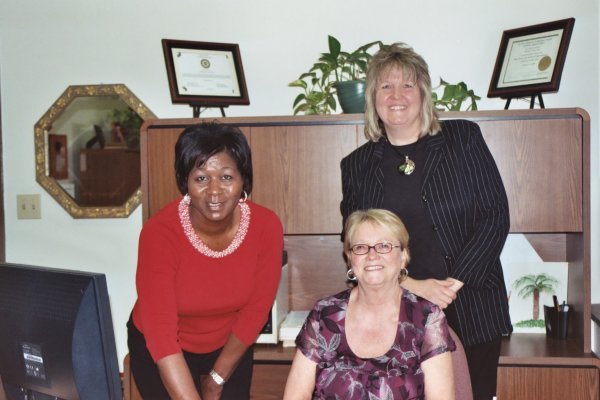 Preliminary Hearings Division: Cynthia Legree-Long, Ann McClain, and Ginny Rabon.